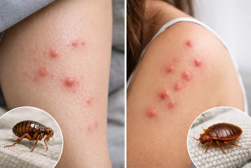 Flea Bites vs Bedbug Bites: Spot the Signs