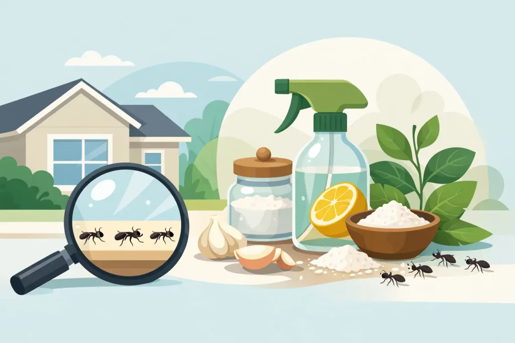 How to Control Ants Naturally at Home