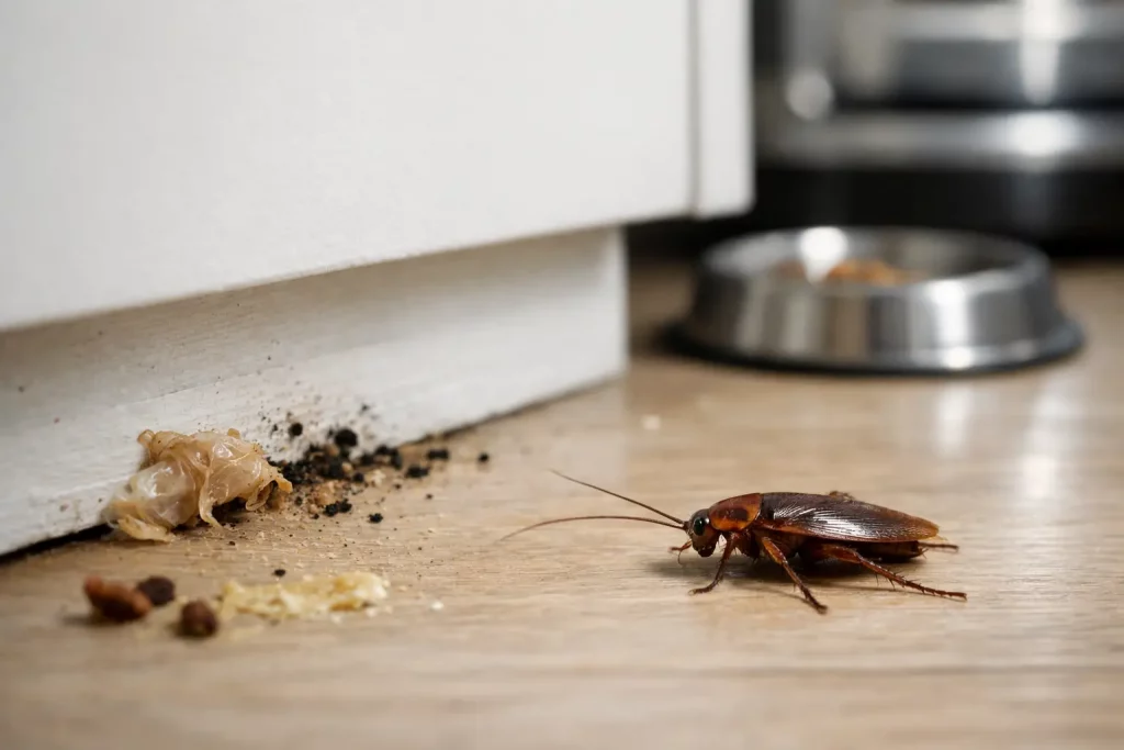 How to Spot Cockroach Activity Early