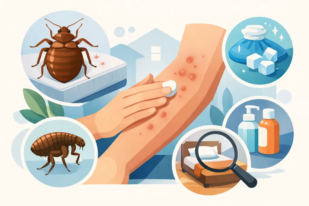 How to Treat Bed Bug and Flea Bites Fast