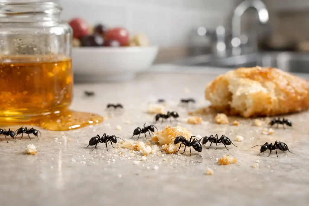 What Attracts Ants Indoors?