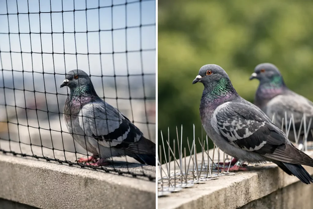 Bird Netting vs Spikes: Which Works Best?