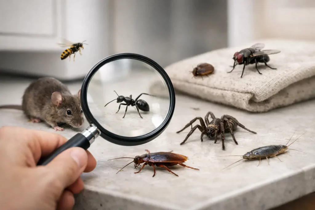How to Identify Household Pests Quickly