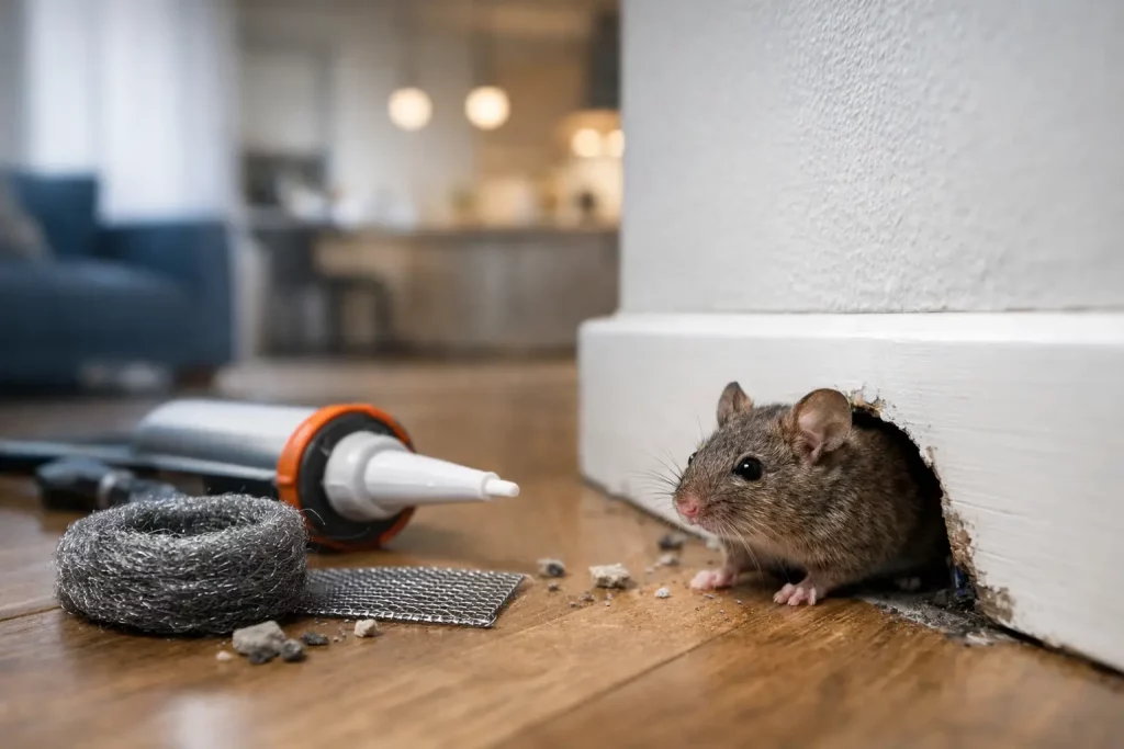 Mouse Proofing for Flats: Stop Mice Getting In