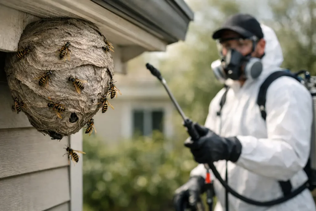 Same Day Wasp Nest Service When You Need It