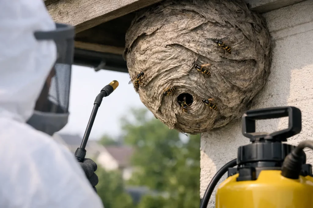 Wasp Nest Removal London: What to Do Fast