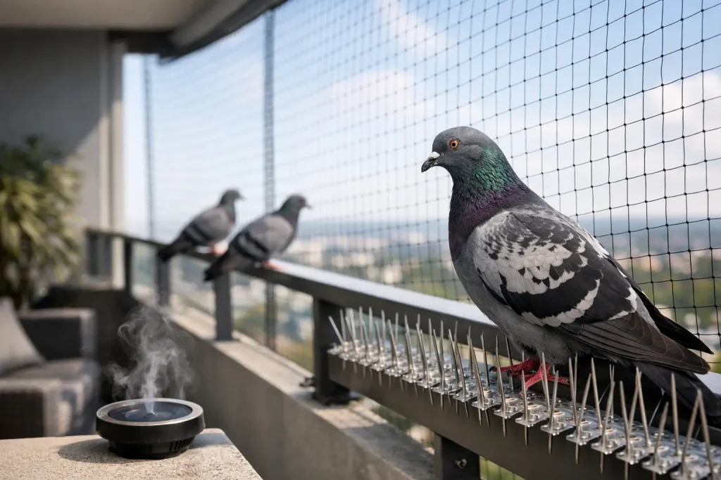 Pigeon Control for Balconies That Actually Works